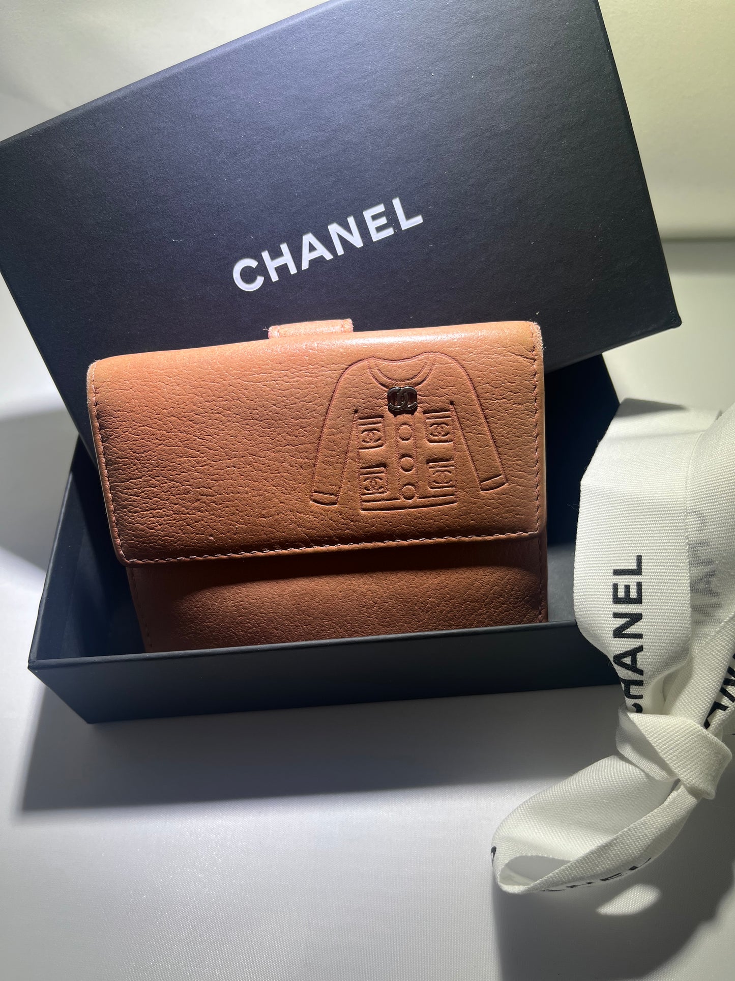 Chanel Jacket Bifold Wallet