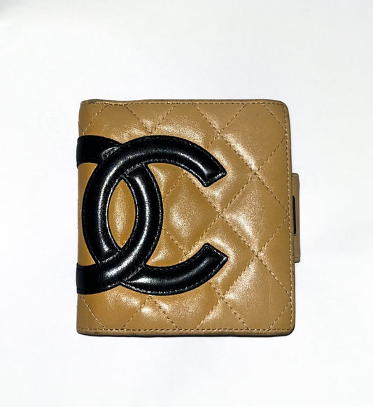 Chanel CC Quilted Bifold Wallet