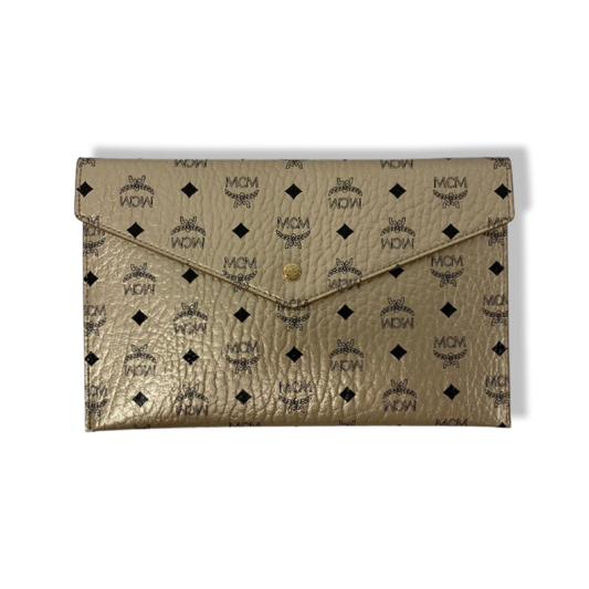 MCM Visetos Envelope Clutch