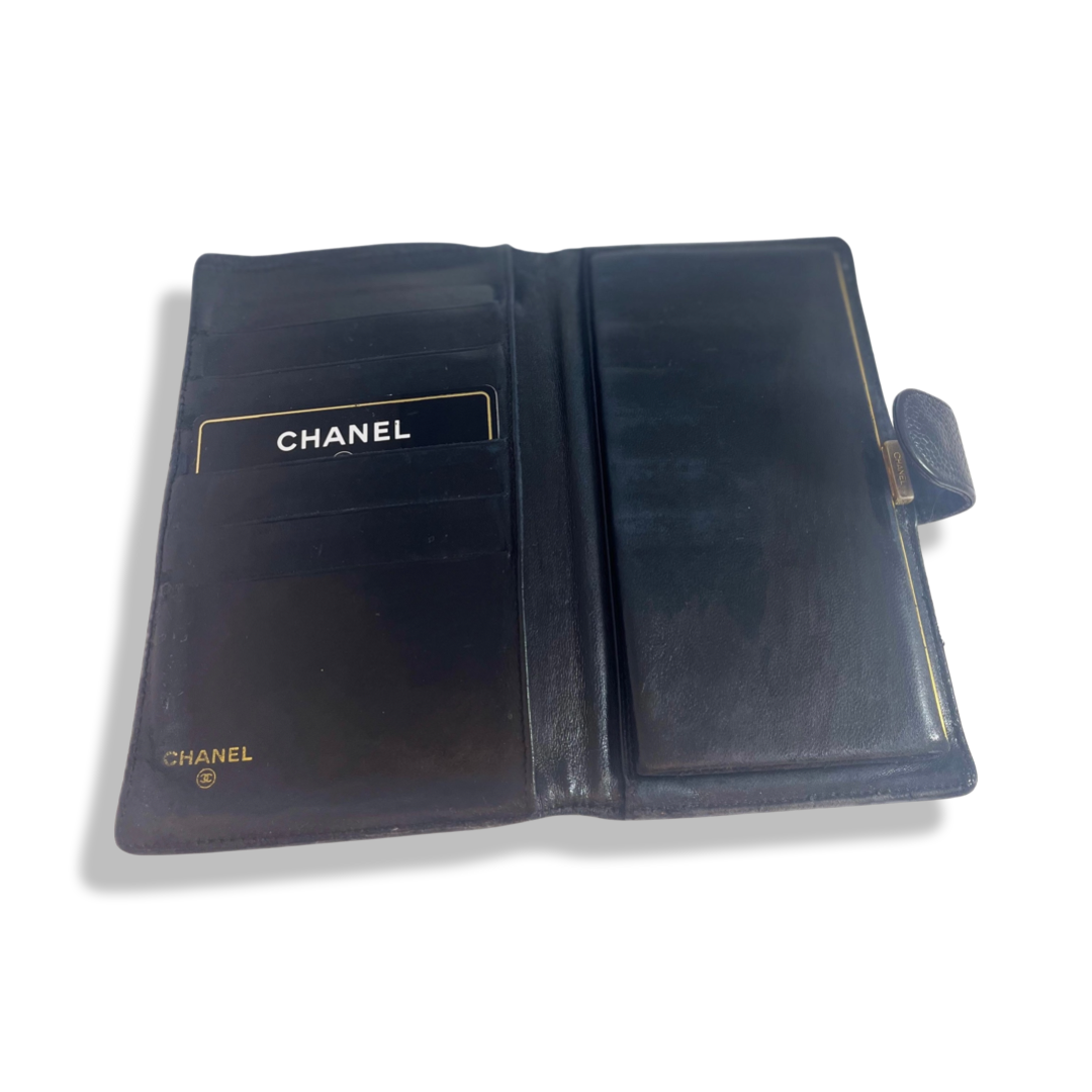 Chanel Caviar Long Wallet