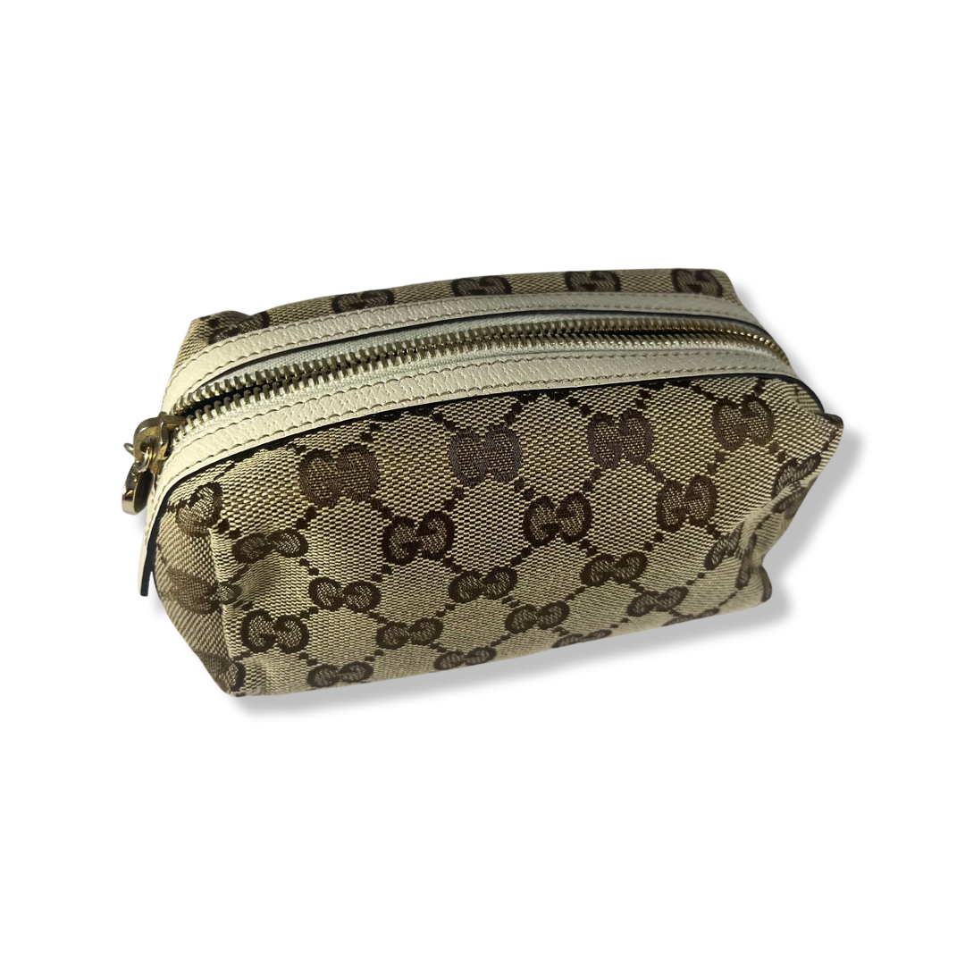 Gucci Guccissima Canvas Pouch