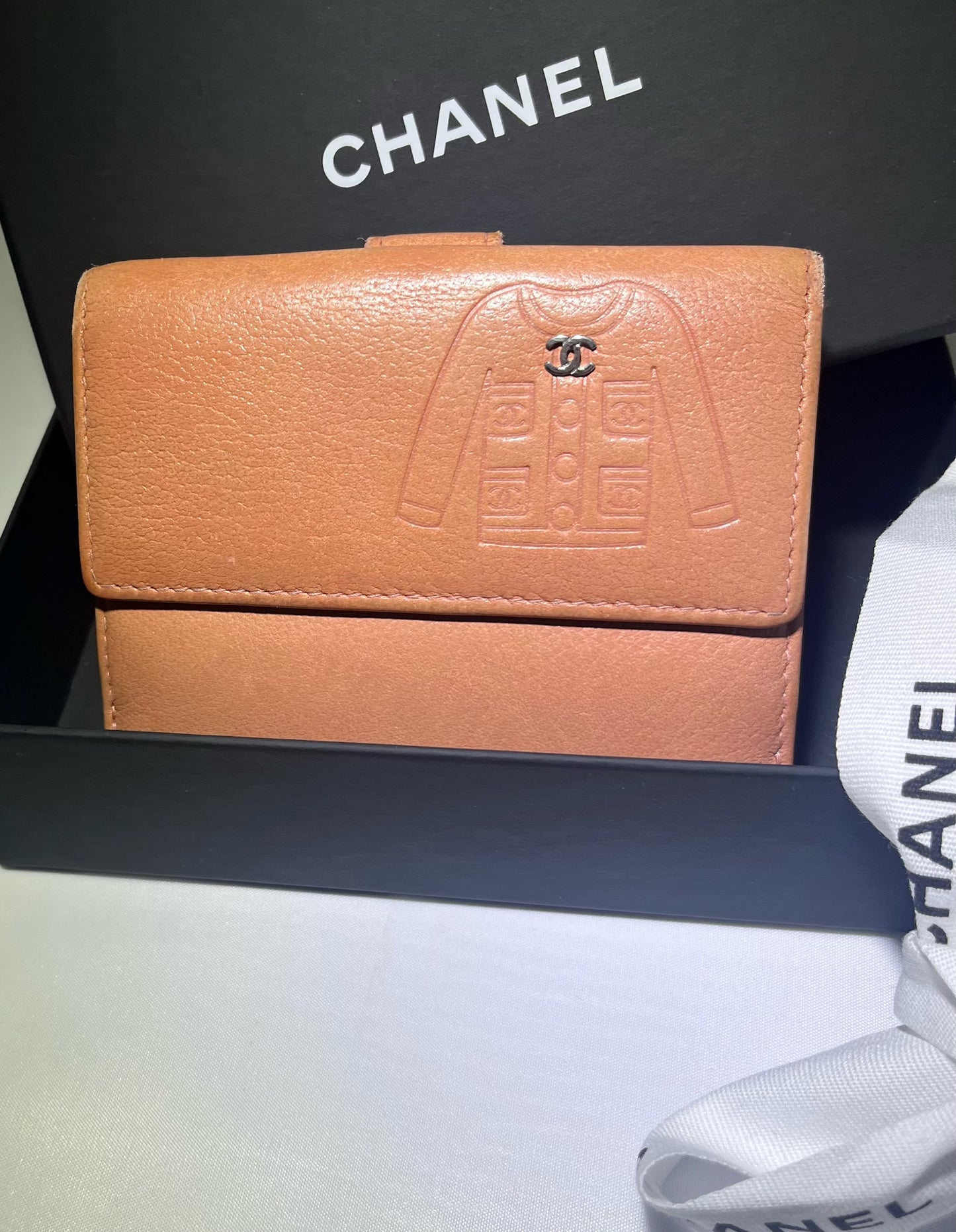 Chanel Jacket Bifold Wallet