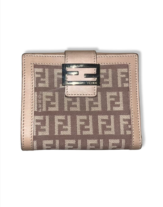 Fendi Zucca Canvas Wallet