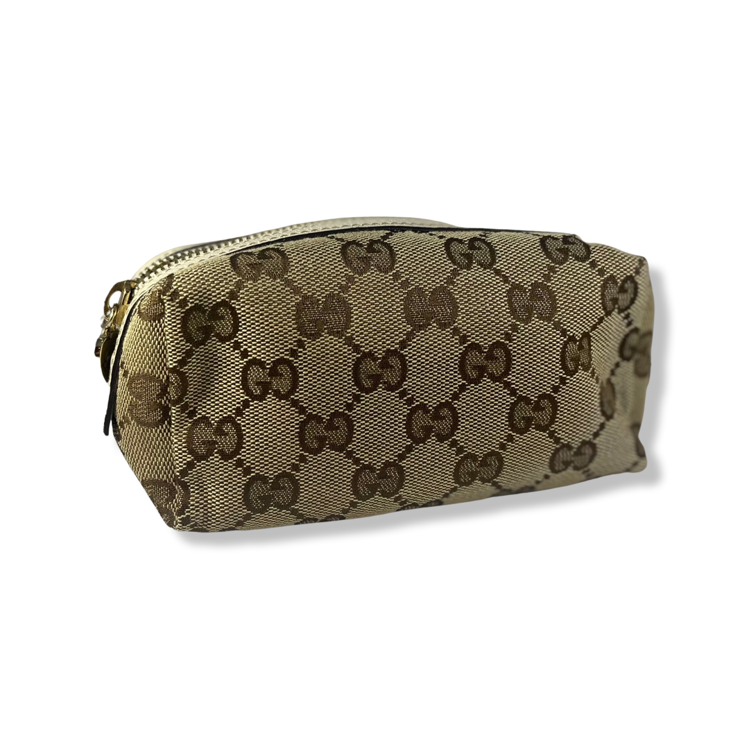 Gucci Guccissima Canvas Pouch