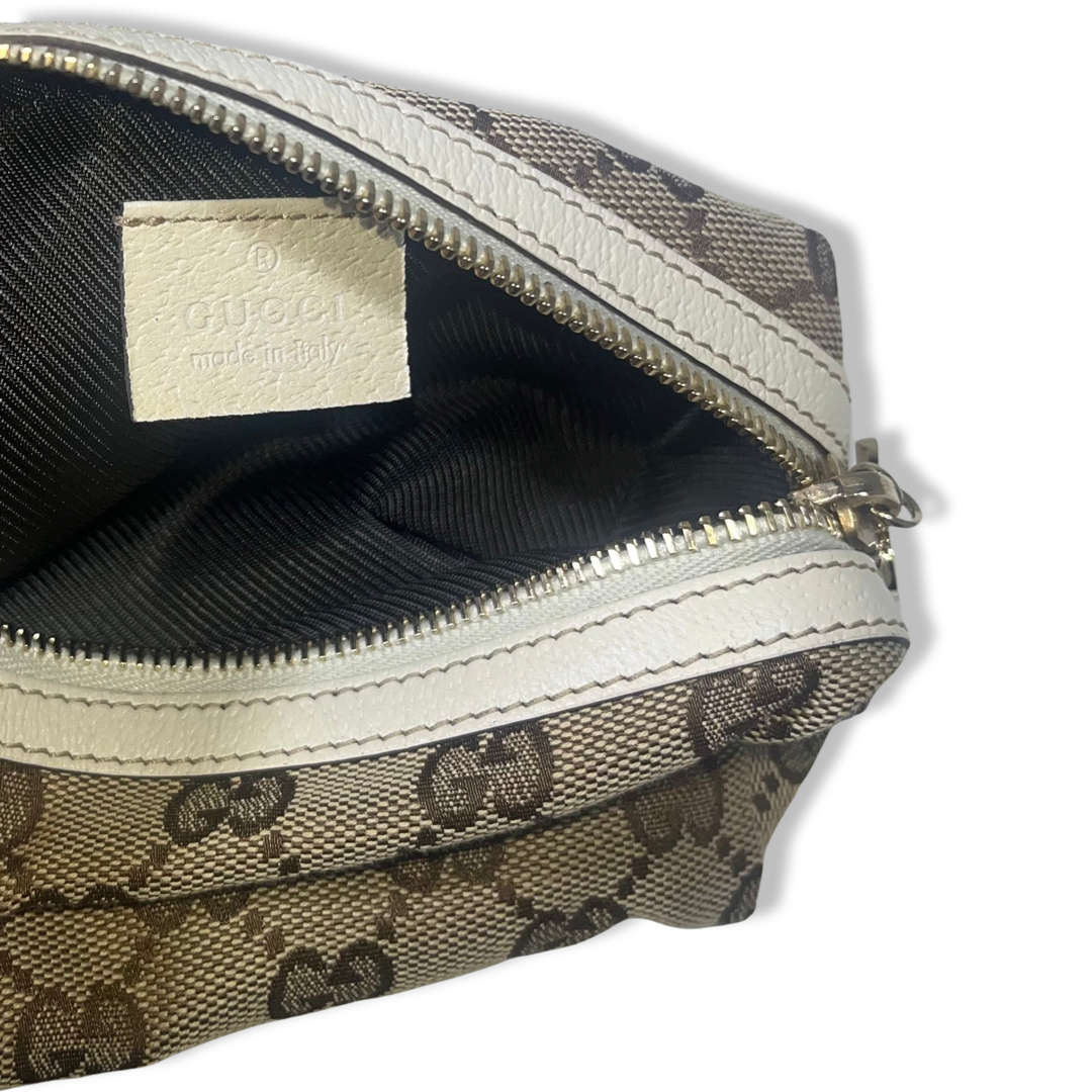 Gucci Guccissima Canvas Pouch