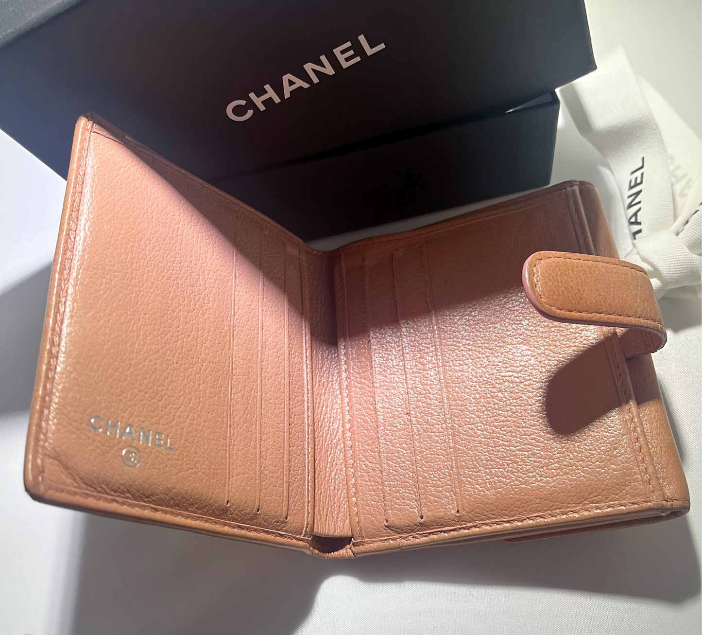 Chanel Jacket Bifold Wallet